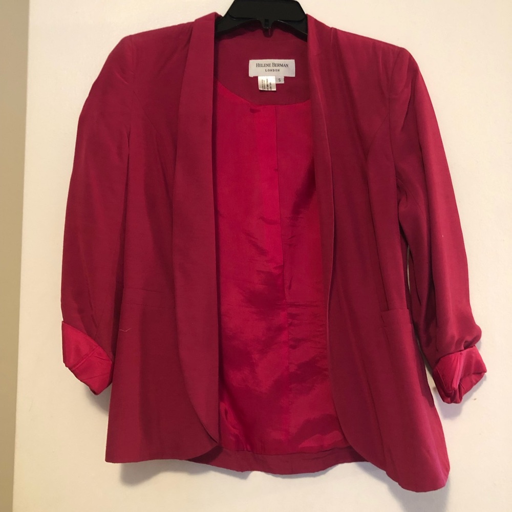 Pink blazer